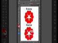 Adobe Illustrator 2026 - Rotate Vs Radial in Illustrator #graphicdesign #vectorart #sylusskydesigns