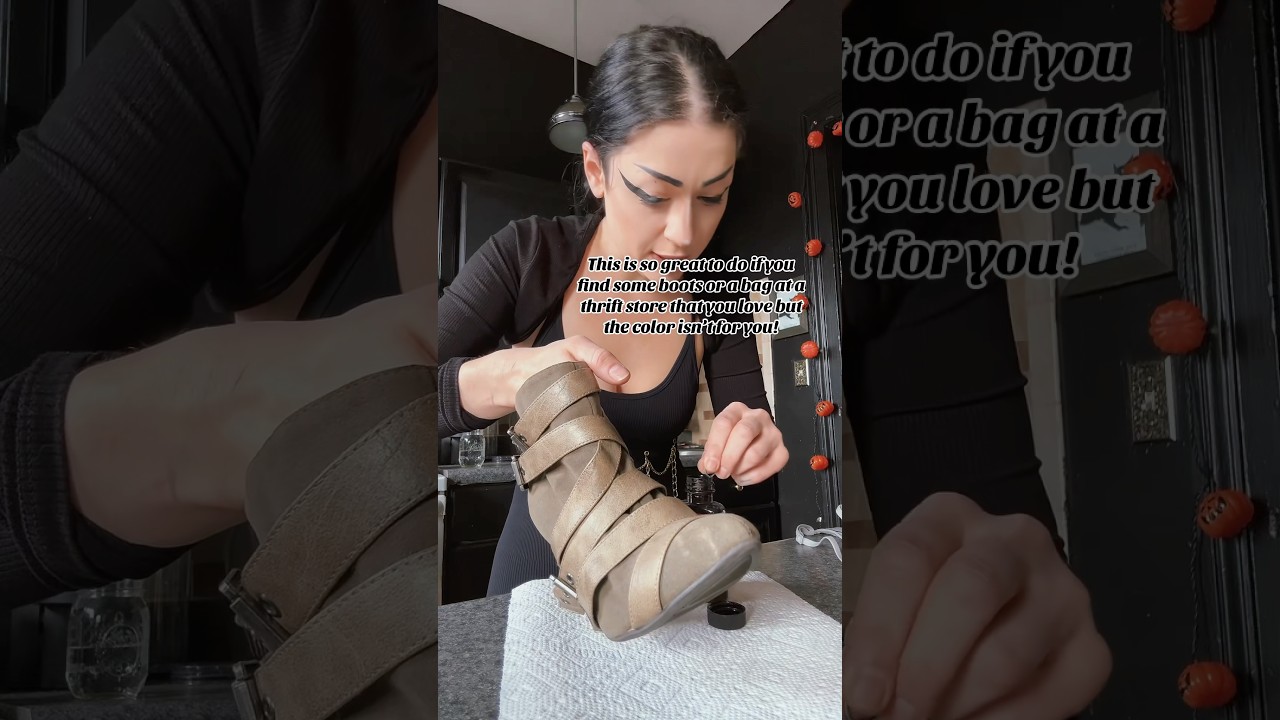 Dye some shoes with me! 