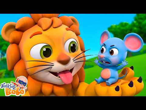 🦁 Sher Nirala Aaya Re | शेर निराला | Hathi Raja | Hindi Poem & Nursery Rhymes | Kids Balgeet Song