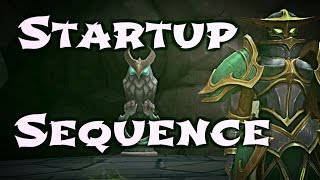 Wow Guide Startup Sequence Vault Of Wardens World Quest Youtube