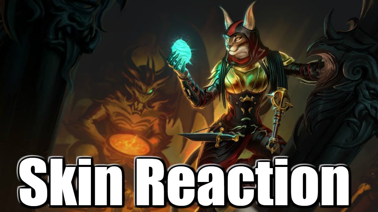 SMITE: Shadow Claw Bastet Reaction