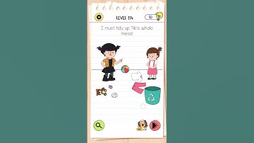 Brain Test 4 : Tricky Friends Level 114 Walkthrough