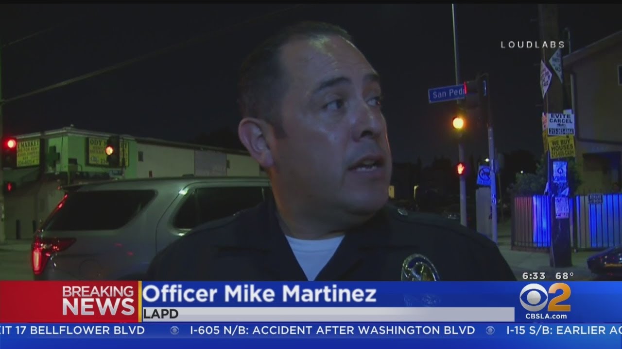 LAPD Officer Struck By Hit-And-Run Driver