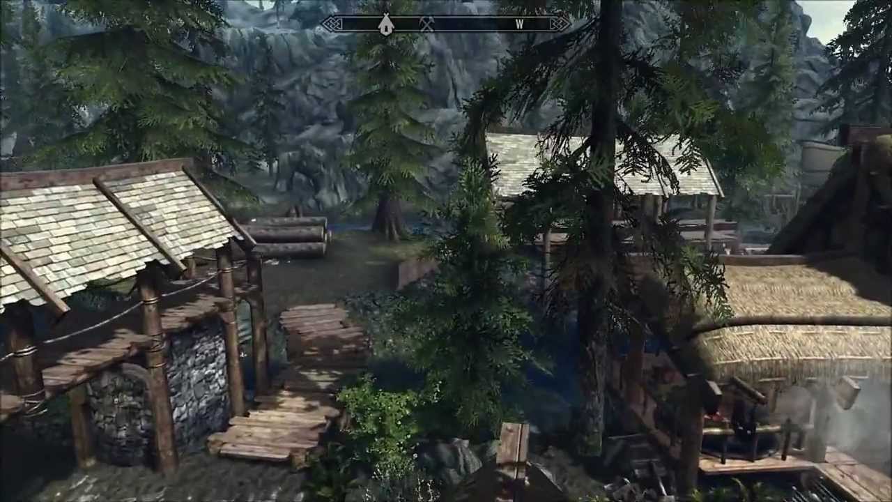 How to enhance Skyrim graphics [HD] [Graphic Mods] - YouTube