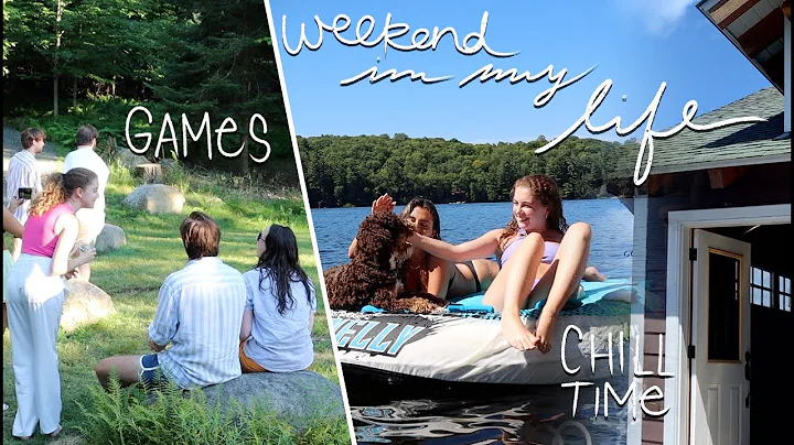 WEEKEND IN MY LIFE at the cottage! reading update,...