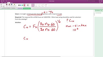 Applied - Bearing Example 1