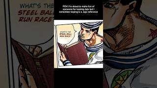 Larping is a Jojo reference?! 🤯