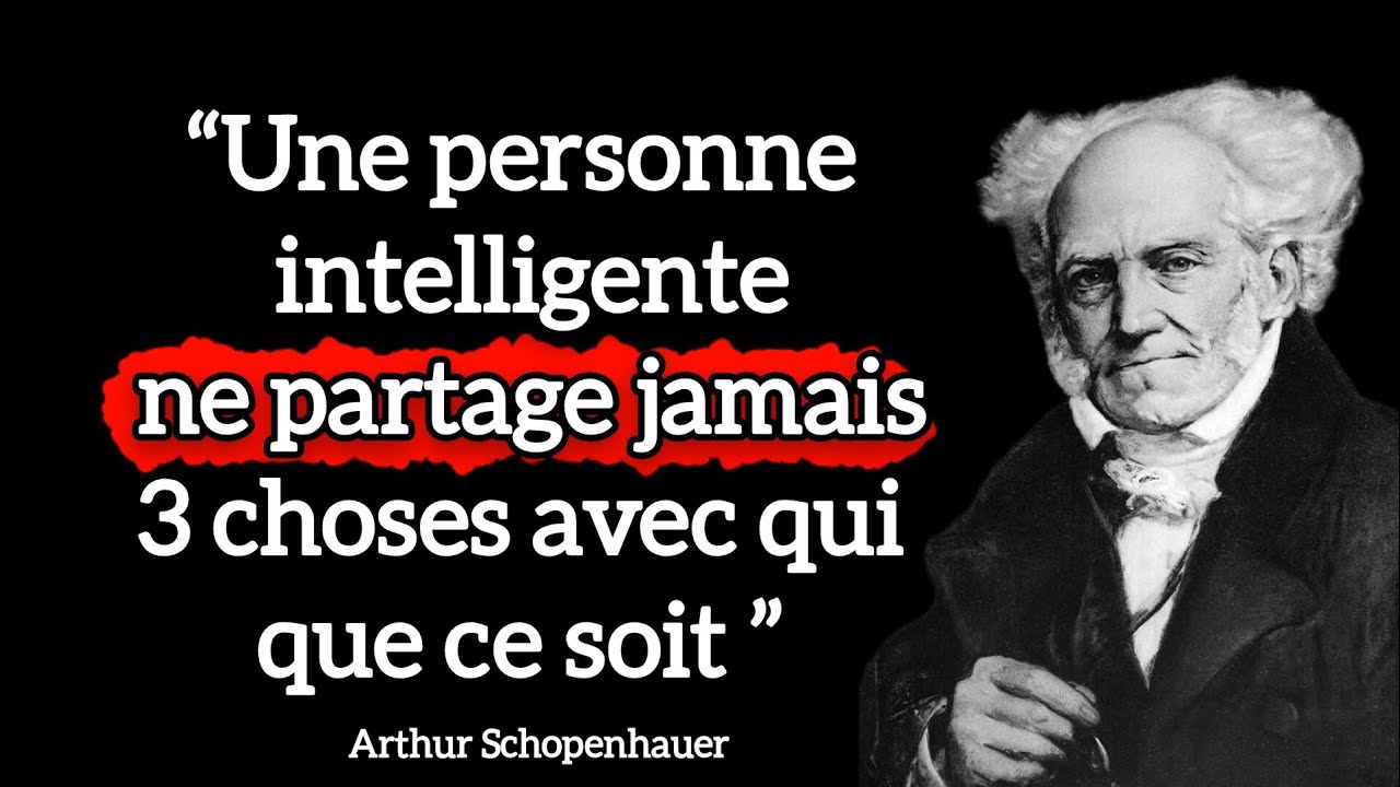 Une personne intelligente ne partage jamais 3 choses avec qui que ce soit...