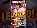 Justin Bieber LEAKED Before Coachella 2026 😳🔥#shorts
