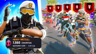 Can The #1 CHAMP Beat 5 Coppers... Rainbow Six Siege