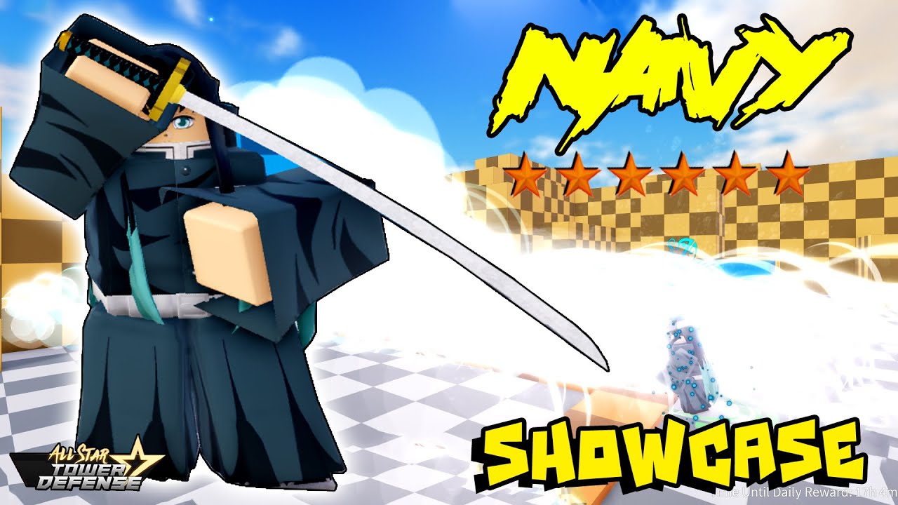 NAVY 6⭐UNIT (SHADOW ISLAND RAID) SHOWCASE - ALL STAR TOWER DEFENSE