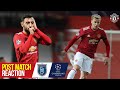 Van de Beek, Fernandes & Solskjaer react to Reds' win over Istanbul Basaksehir | Manchester United