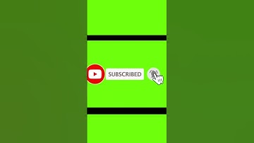 video pe green screen subscribe button kese lagaye