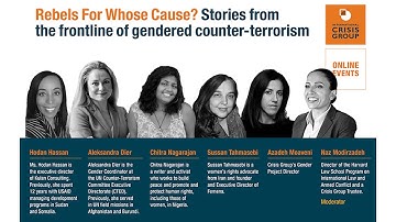 Stories from the Frontline of Gendered Counter-Terrorism (Online Event, 18th Dec 2020)