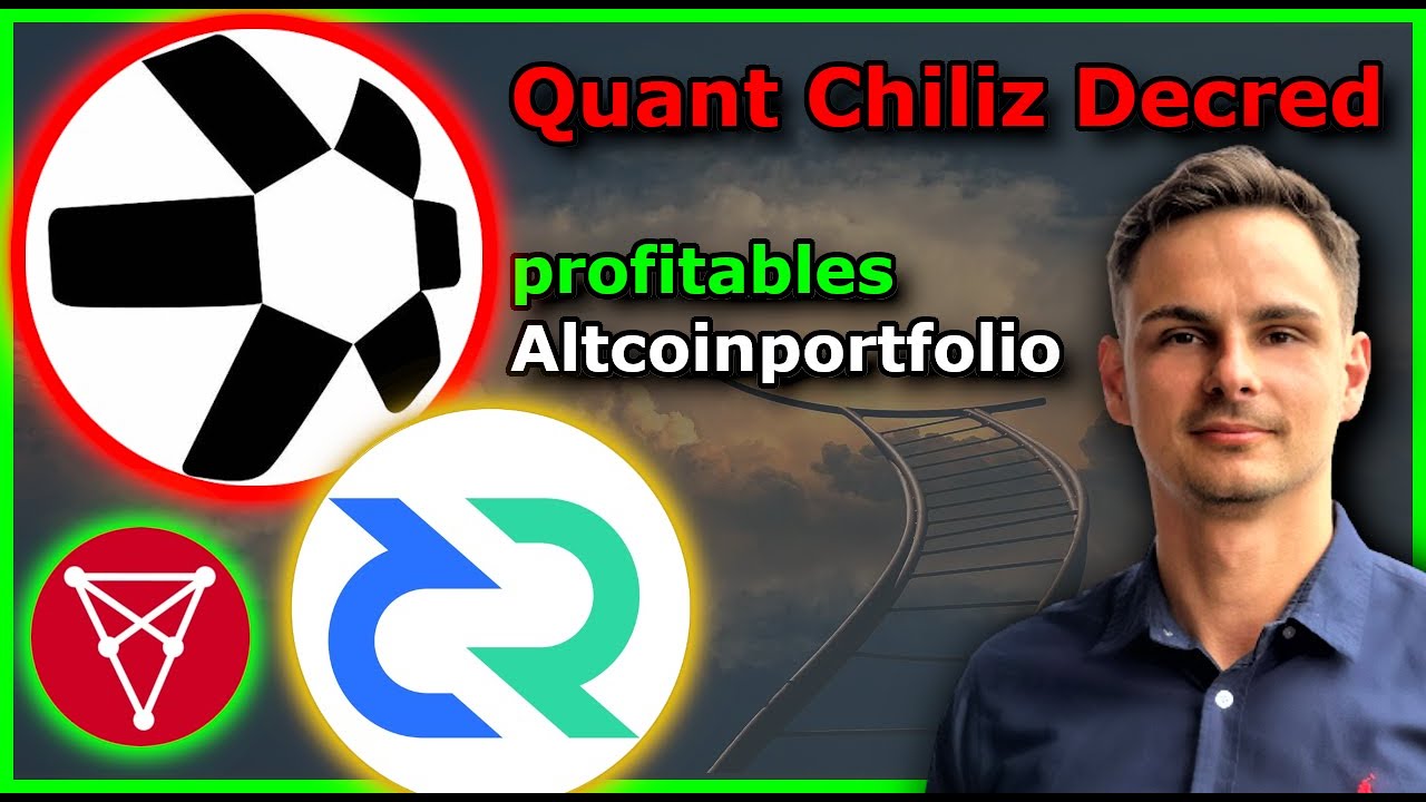 QUANT CHILIZ DECRED 1.000% Krypto-Portfolio - da gehört kein Mist rein!!!  Kurs Anlyse nach EW