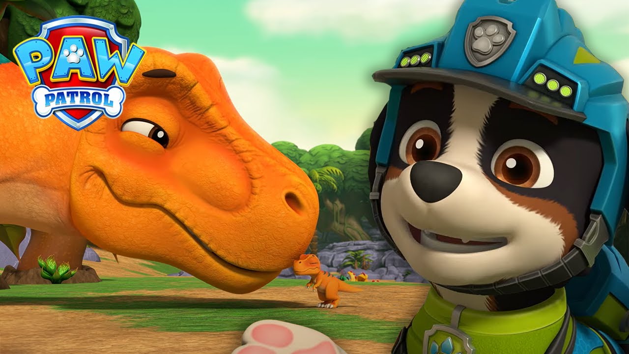 Dinozaur zostaje uwięziony! 🦖 - Psi Patrol PAW Patrol po polsku