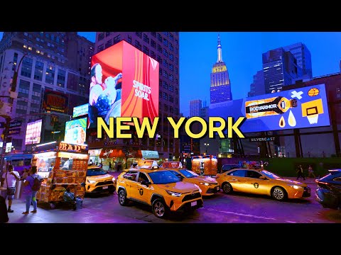 New York, United States | Walking Tour 4K | Aug 7, 2024