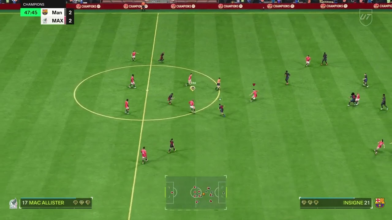 EA SPORTS FC 25 Graham Hansen trickster skill n scores