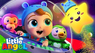 Twinkle Twinkle Little Star | Little Angel Kids Songs \& Nursery Rhymes