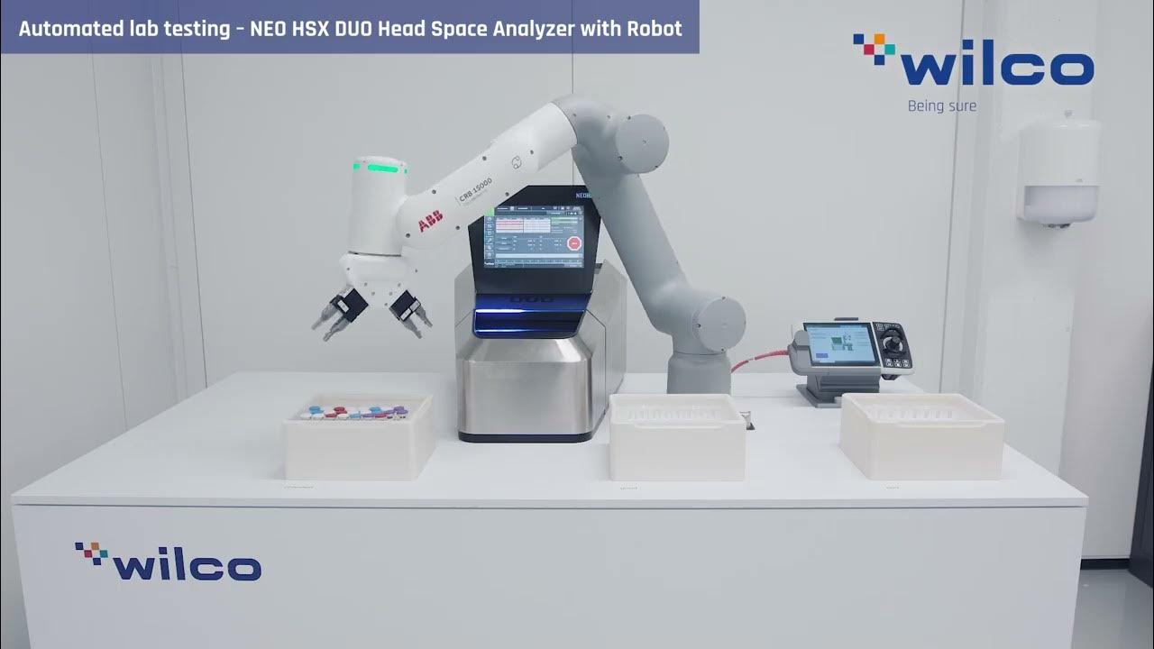 WILCO Automated Lab Testing NEO HSX with collaborative robot Being