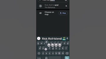 Rick Roll Island 💀🏝️ #funny #google #maps #fypシ #rickroll #rickastley