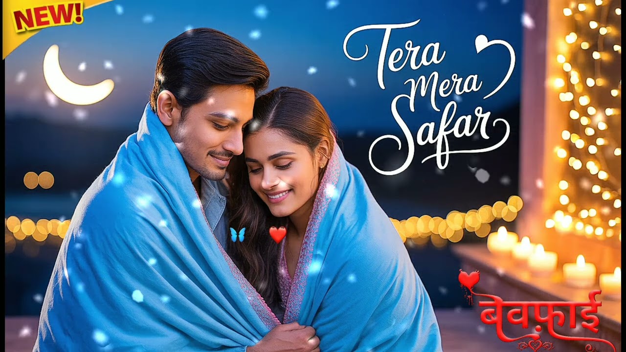 Tera Mera Safar -New Romantic Hindi Song 2025🎵| AI Generated Love Song | Latest Bollywood Style Song