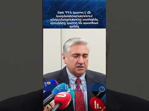 Եթե ՀՀ-ն կարող է մի կազմակերպությունում անդամակցությունը սառեցնել, մյուսները կարող են պատճառ գտնել