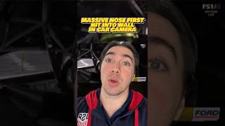 Crazy In-Car-Camera of NASCAR Wreck 🤯