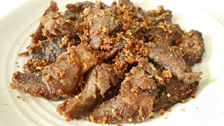 RESEP EMPAL DAGING SAPI GORENG SUPER EMPUK