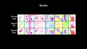 Optical Flow Estimation with Channel Constancy -- ECCV spotlight