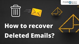 How to recover deleted emails I Email forensic in Hindi I Email Investigation