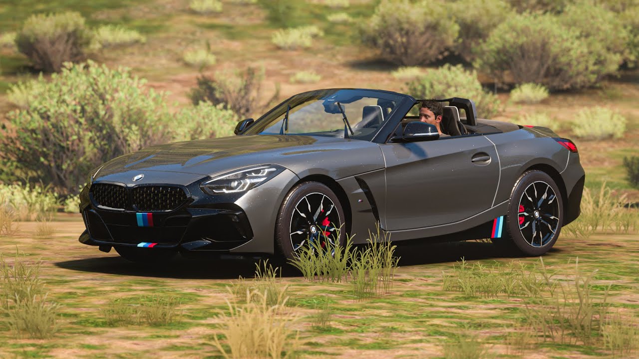 BMW Z4 2019 ROADSTER - Forza Horizon 5 - Logitech g920 Gameplay - YouTube