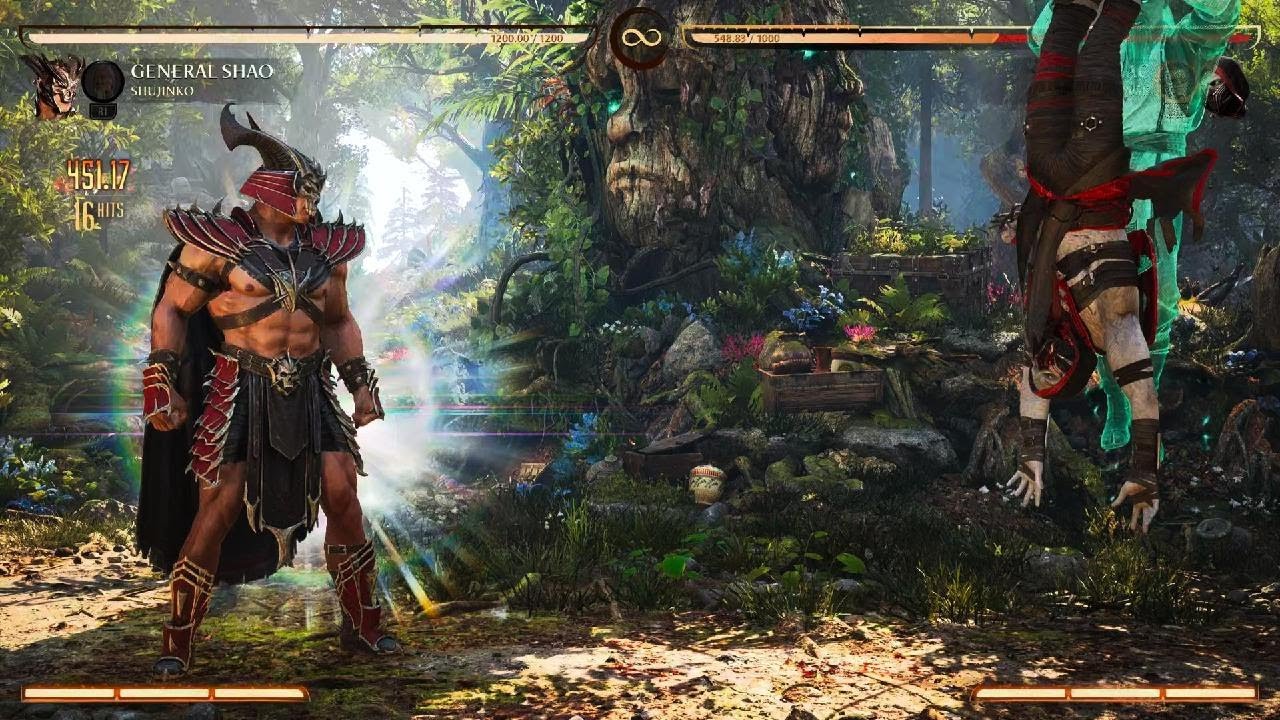 MK1 General Shao & Shujinko 50% 1 Bar Combo