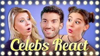 Try Not To Flinch Challenge Celebs React