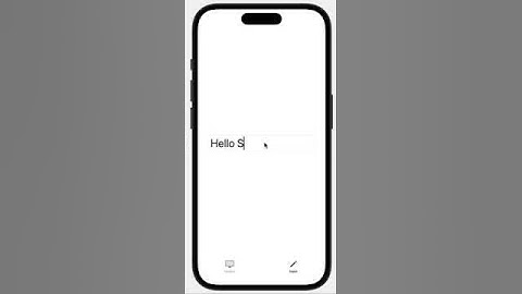 SwiftとTabViewで画面間のデータ通信例