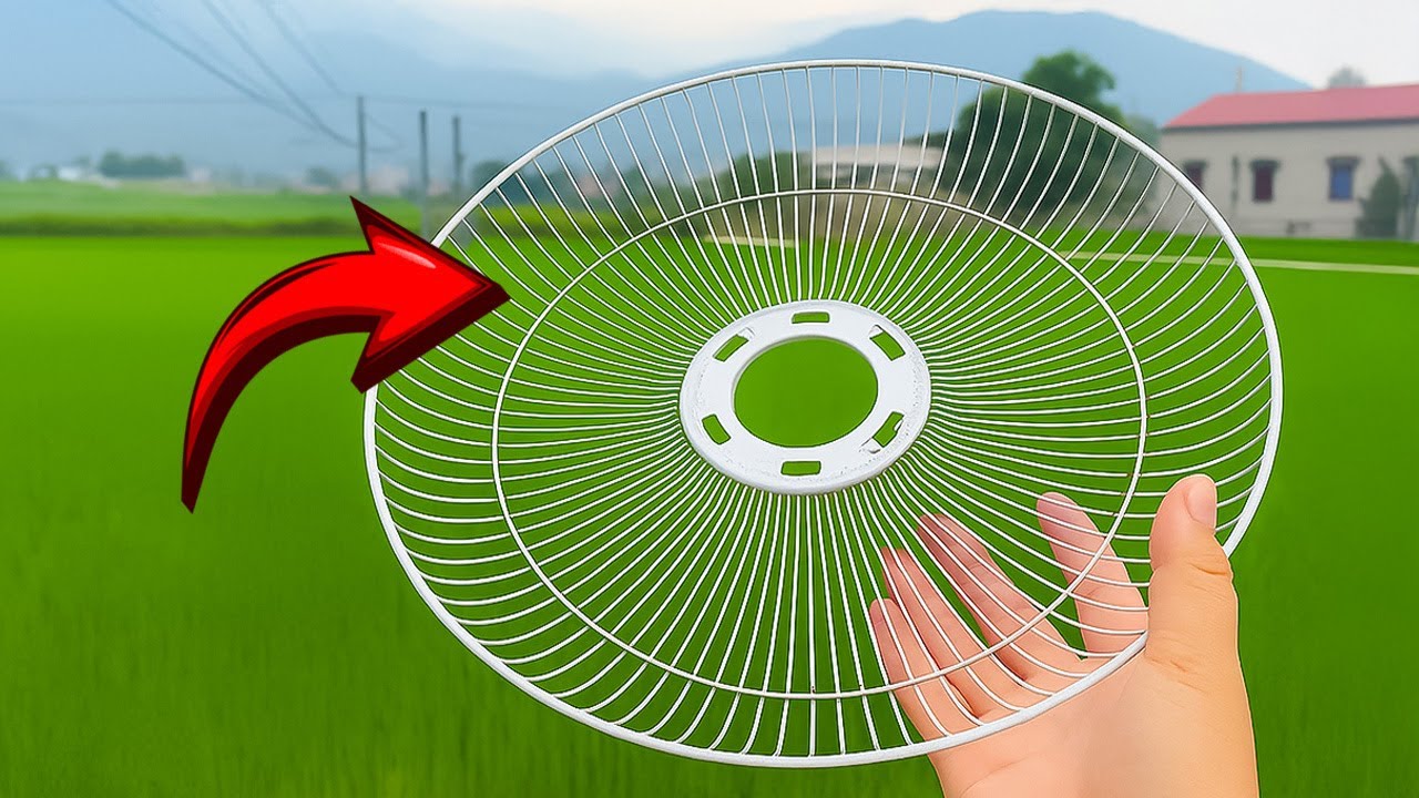 Миллионы людей не знают этих секретов 😱!! Секретное использование старых вентиляторных решеток.