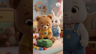 🧸 Teddy’s School Bag Is SO Messy! 😱🎒 | Funny Kids Story #Shorts News