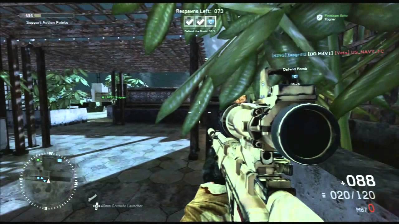 Medal of Honor Warfighter: Zero Dark Thirty MP: Chitral Compound HKG3 (PS3) (HD)