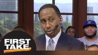 Stephen A. Kevin Durant Looked Like He Wanted No Part Of Lebron James In Game 1 First Take Espn