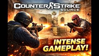 Counter Strike Source Counter-Strike Source Gameplay Intense Gunfight