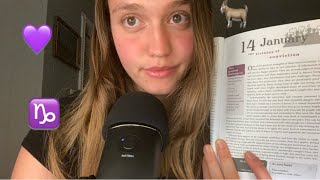 ASMR January 14 Birthday Astrology Reading