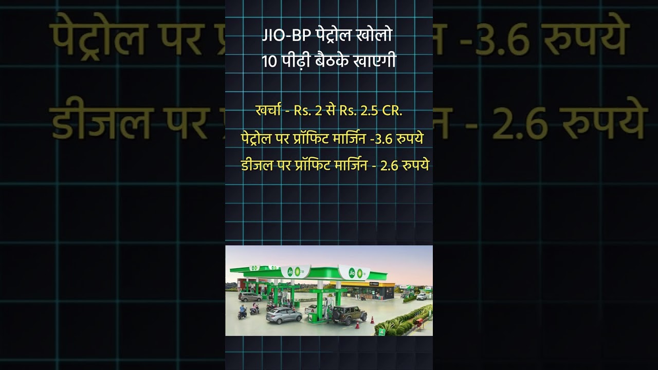 jio bp petrol pump business 