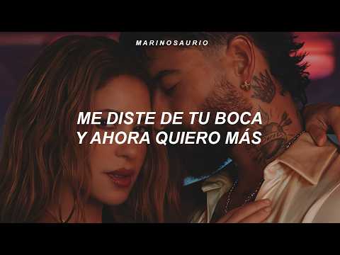 Maluma, Shakira - AGUA (Letra)