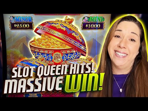 Slot Queen STRIKES BIG Major Win On Dancing Drums Link 