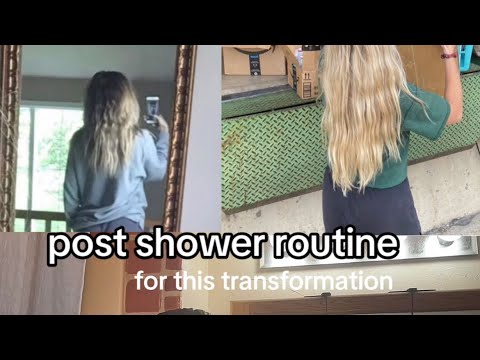 Post Shower Routine for Growth - YouTube
