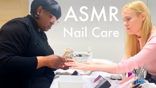 ASMR Holistic manicure with Hot Stone massage for hands and arms(unintentional asmr)