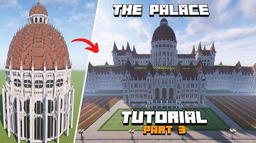How to build a Palace - Tutorial Part 3 The Dome and Roof (Finale)