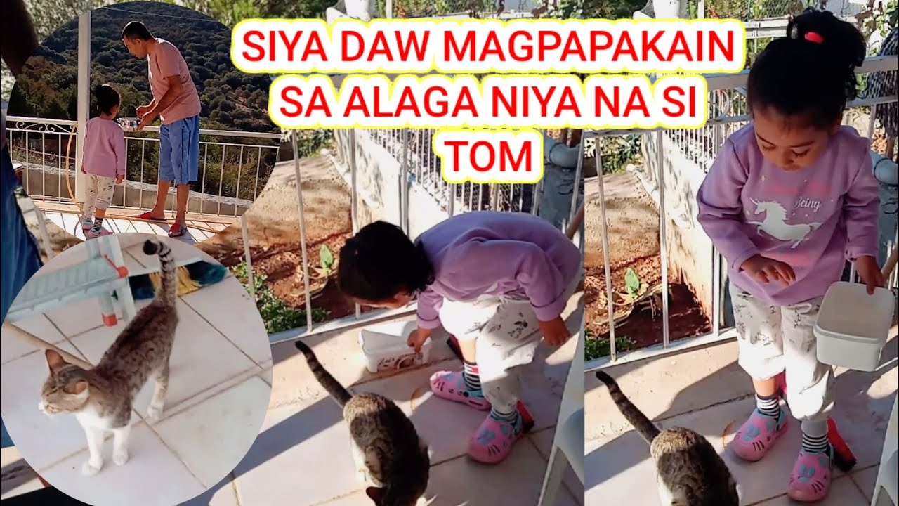 Pinay mom in Turkey: Siya daw magfeed sa alaga niya || She's singing "Bahay Kubo" ( LIFESTYLE VLOG )