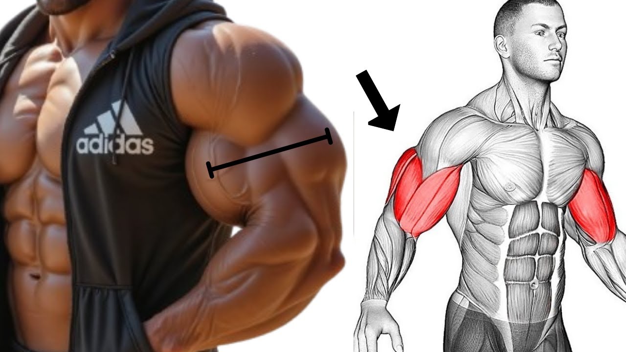 8 Bigger Insane Arms Exercises for Huge Arms Workout | 8 Exs - YouTube