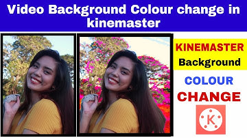 How to change video Background colour in kinemaster | Background Colour Change Kaise kare _ Rana